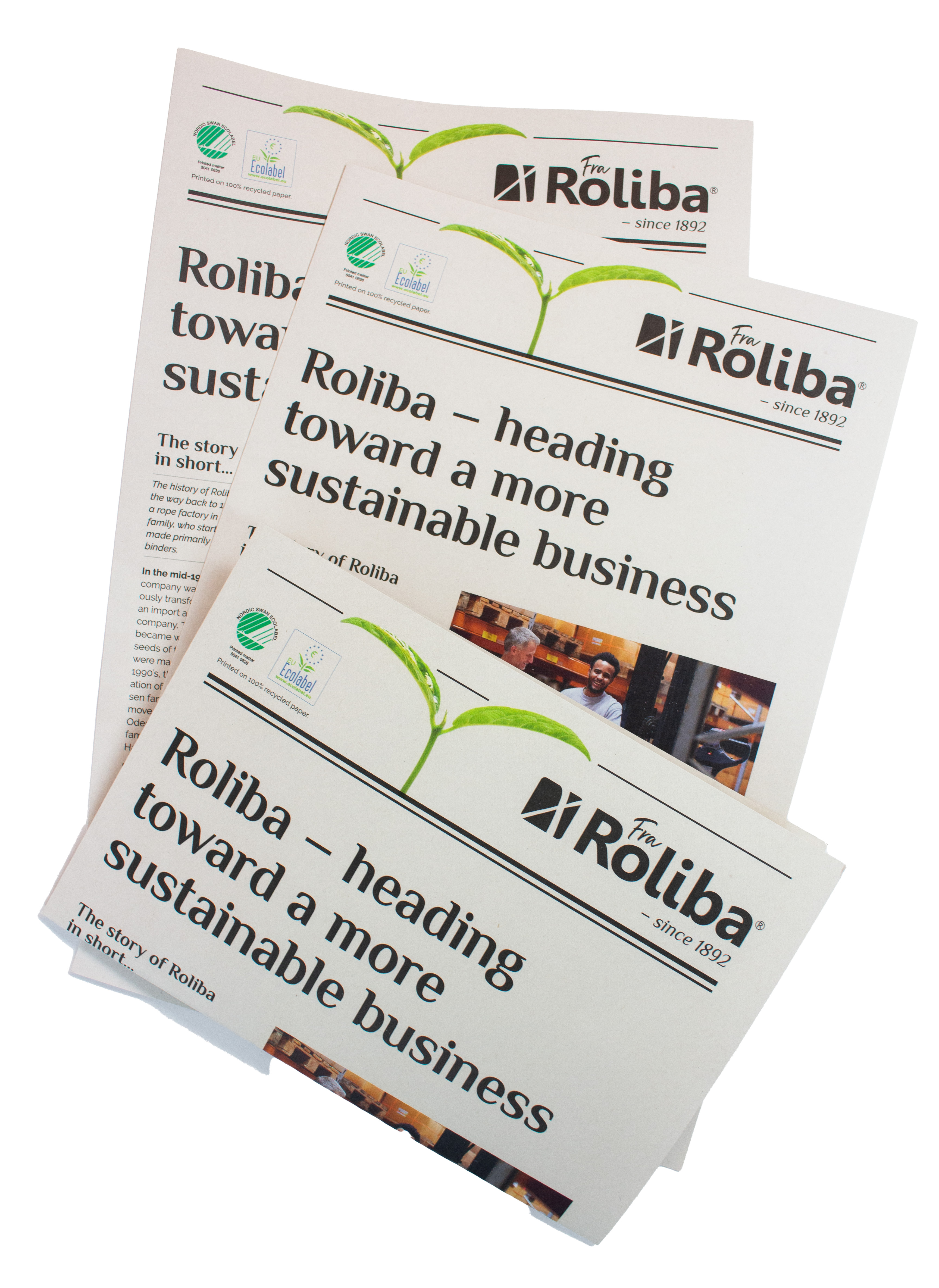 Roliba´s sustainable newspaper